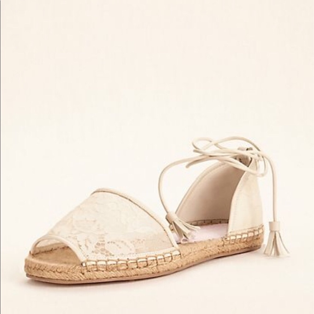 Melissa Sweet Lace Espadrilles - Picture 1 of 8